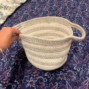 Pillow fort basket from target